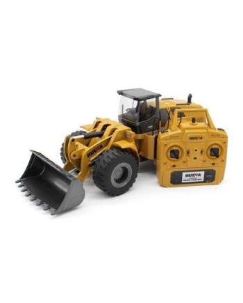 BULLDOZER RETROEXCAVADORA HUINA1583 1/14 METALICA 2,4GHZ