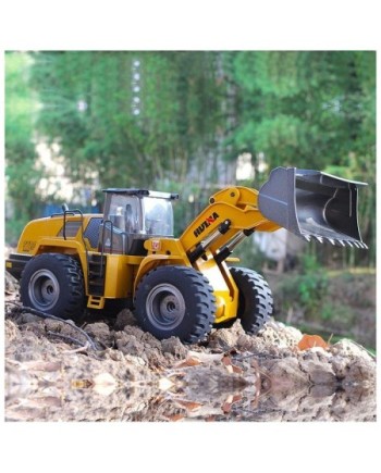 BULLDOZER RETROEXCAVADORA HUINA1583 1/14 METALICA 2,4GHZ