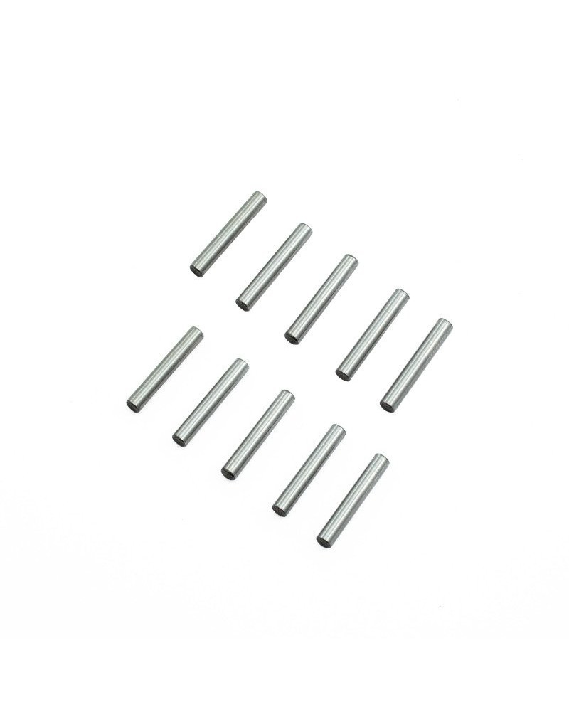 2.5x15.8 mm KIT PINS ACERO CROMADO (10u.)