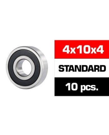4x10x4mm KIT RODAMIENTOS "HS" TAPAS GOMA (10u.)
