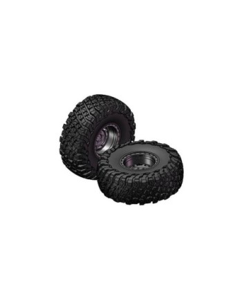 JUEGO RUEDA 2.2 COMPLETA NEGRA (2u.) 18000