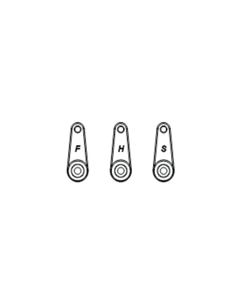 SERVO HORN (3u.) H9805