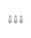 SERVO HORN (3u.) H9805