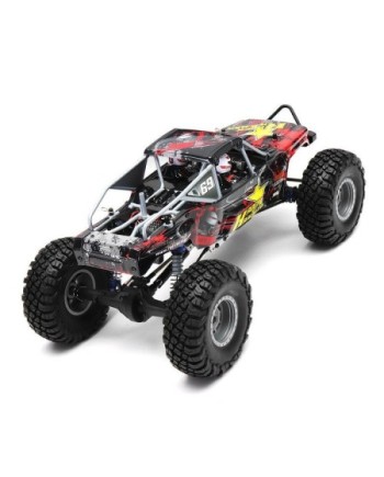 COCHE ROCK HAMMER 1/10 RGT1800-R WATERPROOF 4X4 ROJO RTR