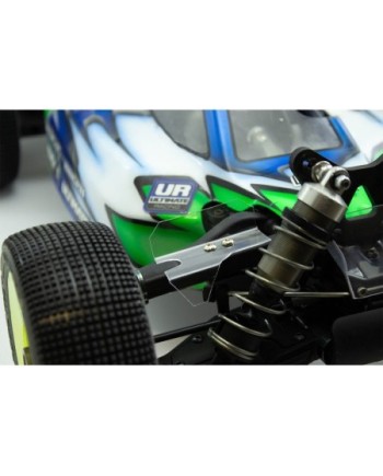 ALERONES LEXAN TRAPECIOS DEL. MBX8 CON SOPORTES NEGROS (2+2)