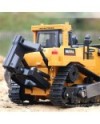 BULLDOZER EXCAVADORA CON ORUGA Y ESCARIFICADORA HUINA1569 1/16 2.4GHZ.