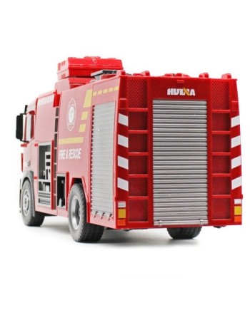 CAMION DE BOMBEROS CON CAÑON DE AGUA HUINA 1562 1/14 2.4GHZ.