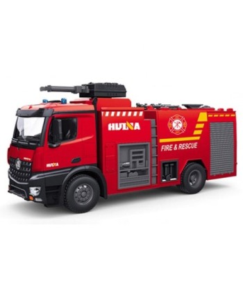 CAMION DE BOMBEROS CON CAÑON DE AGUA HUINA 1562 1/14 2.4GHZ.