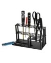 SOPORTE HERRAMIENTAS CON BANDEJA TORNILOS NEGRA 194x110x89mm