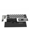 SOPORTE HERRAMIENTAS CON BANDEJA TORNILOS NEGRA 194x110x89mm