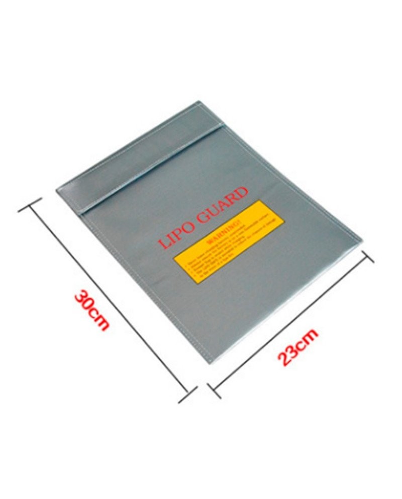BOLSA DE SEGURIDAD BATERIAS LIPO 230x300mm