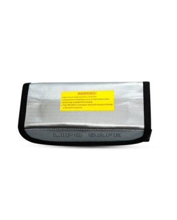 BOLSA DE SEGURIDAD BATERIAS LIPO 185x75x60mm
