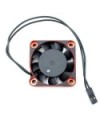 VENTILADOR ALUMINIO 40mm HV CON RODAMIENTOS (5 - 8.5v)