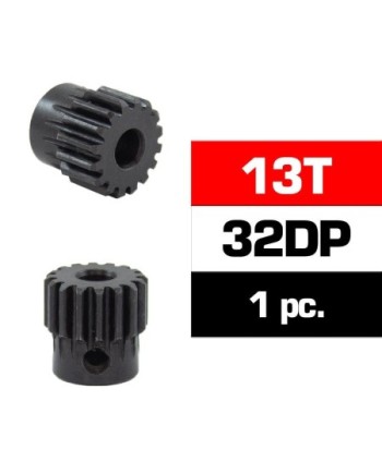 PIÑON 32DP -13T - ACERO HSS - DIAMETRO 5,0mm