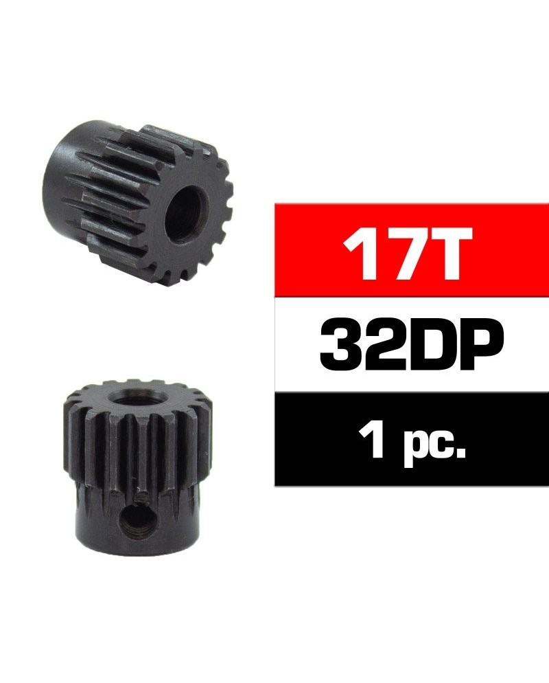 PIÑON 32DP -17T - ACERO HSS - DIAMETRO  5,0mm