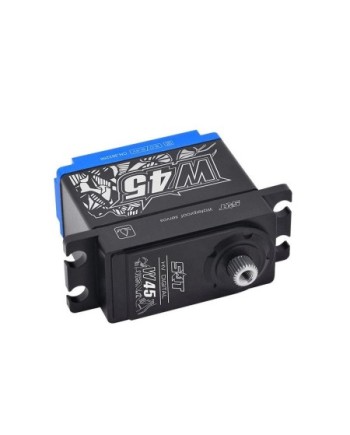 SERVO SRT W45 HV DIGITAL WATERPROOF CAJA METALICA 45KG 0.18S 1/8 CRAWLER TRAXXAS