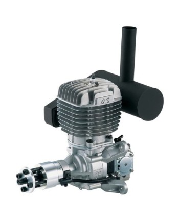 COMBO MOTOR OS GT60 AVION 2T GASOLINA CON ESCAPE 6020