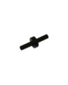 CONECTOR TUBO SILICONA NEGRO (1u.)