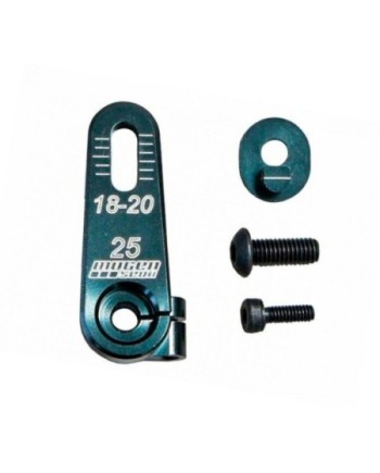 SERVO HORN ALU. REGULABLE 25T MBX 25T