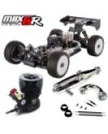 COMBO COCHE 1/8 OFF ROAD MBX8R + MOTOR MXR v.2 CERAMIC + FILTRO AIRMAX + ESCAPE EFRA 2141 SUPERSONIC