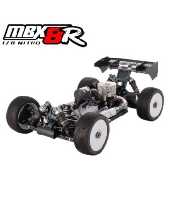 COMBO COCHE 1/8 OFF ROAD MBX8R + MOTOR MXR v.2 CERAMIC + FILTRO AIRMAX + ESCAPE EFRA 2141 SUPERSONIC