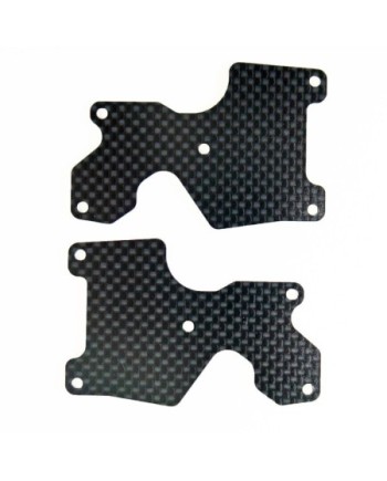 PLACA CARBONO TRAPECIO TRAS. MBX8R (1mm) (2u.)