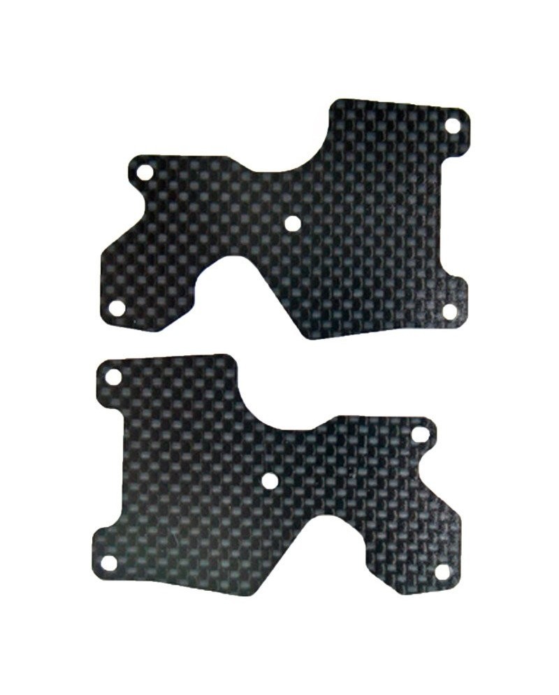 PLACA CARBONO TRAPECIO TRAS. MBX8R (1,2mm) (2u.)