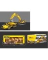 EXCAVADORA + BUMPER HUINA 1611 1/50 ESTATICA