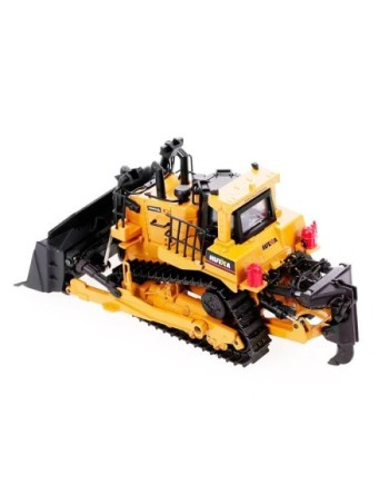 BULLDOZER CON CADENA HUINA 1700 1/50 FULL-METALLICA ESTATICA