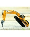 EXCAVADORA CON MARTILLO HUINA 1711 1/50 ESTATICA