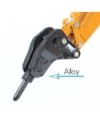 EXCAVADORA CON MARTILLO HUINA 1711 1/50 ESTATICA