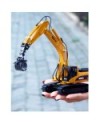 EXCAVADORA CON PINZA HUINA 1713 1/50  ESTATICA