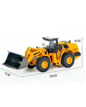 BULLDOZER HUINA 1714 1/50 ESTATICA