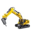 EXCAVADORA CON MARTILLO HUINA 1811 1/60 ESTATICA