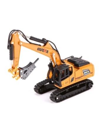 EXCAVADORA CON MARTILLO HUINA 1811 1/60 ESTATICA