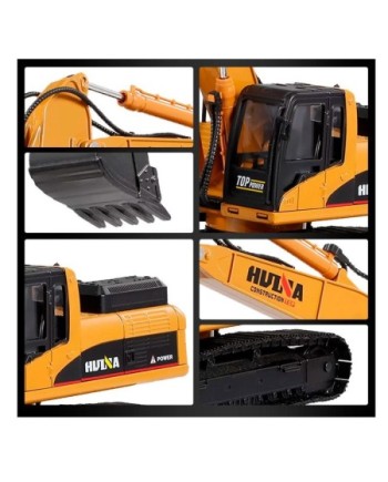 EXCAVADORA HUINA 1910 1/40 ESTATICA