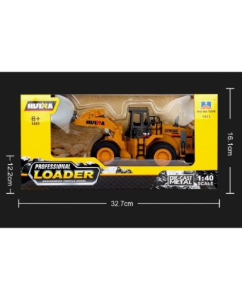 BULLDOZER HUINA 1913 1/40 ESTATICA