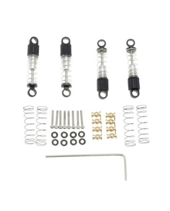 AMORTIGUADORES ALUMINIO AXIAL SCX24 (4u)