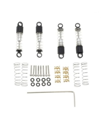AMORTIGUADORES ALUMINIO AXIAL SCX24 (4u)