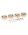 TAPA PORTICOS BRONCE 6MM AXIAL SCX24 (4u)