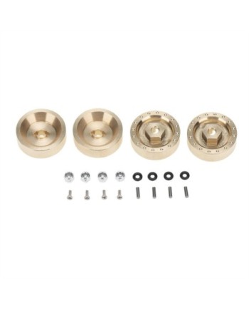 TAPA PORTICOS BRONCE 6MM AXIAL SCX24 (4u)