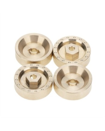 TAPA PORTICOS BRONCE 6MM AXIAL SCX24 (4u)