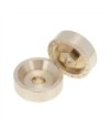 TAPA PORTICOS BRONCE 6MM AXIAL SCX24 (4u)