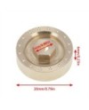 TAPA PORTICOS BRONCE 6MM AXIAL SCX24 (4u)
