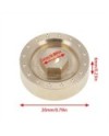 TAPA PORTICOS BRONCE 6MM AXIAL SCX24 (4u)