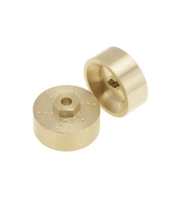 TAPA PORTICOS BRONCE + EJES  AXIAL SCX24 6mm (4u)