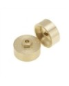 TAPA PORTICOS BRONCE + EJES  AXIAL SCX24 6mm (4u)