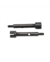 TAPA PORTICOS BRONCE + EJES  AXIAL SCX24 6mm (4u)