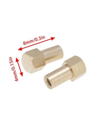 ADAPTADOR LLANTA BRONCE AXIAL SCX24 4MM (4u)
