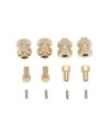 ADAPTADOR LLANTA BRONCE AXIAL SCX24 4MM (4u)